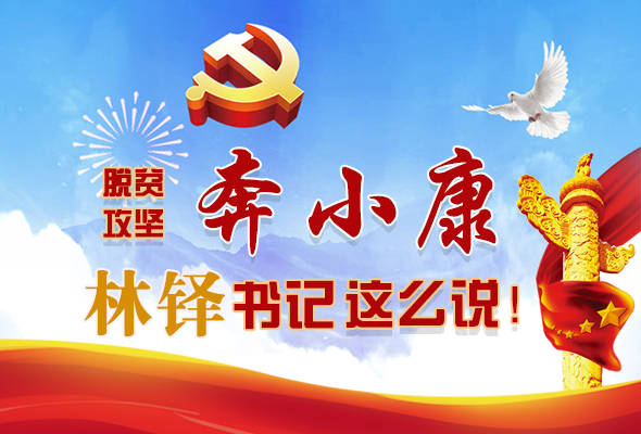 長圖|脫貧奔小康，林鐸書記這么說！