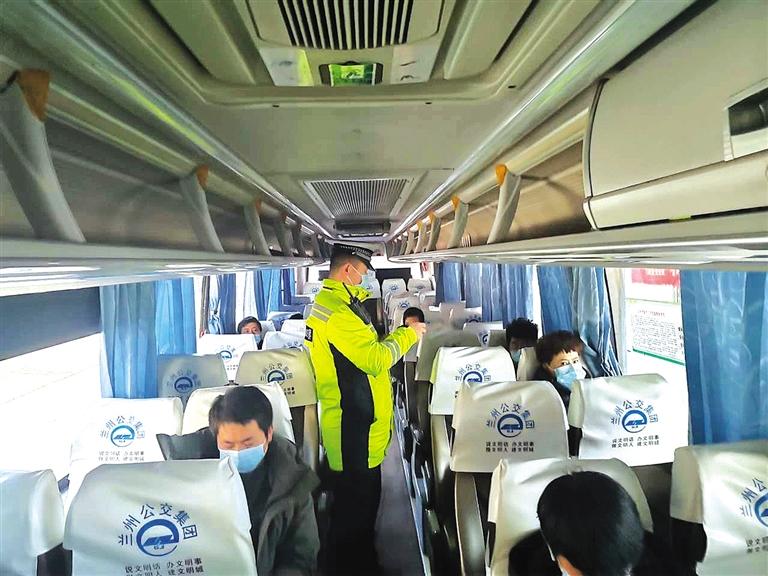 蘭州交警啟動春運最強交通安全保障已查處超員31起、飲酒醉酒駕駛39起