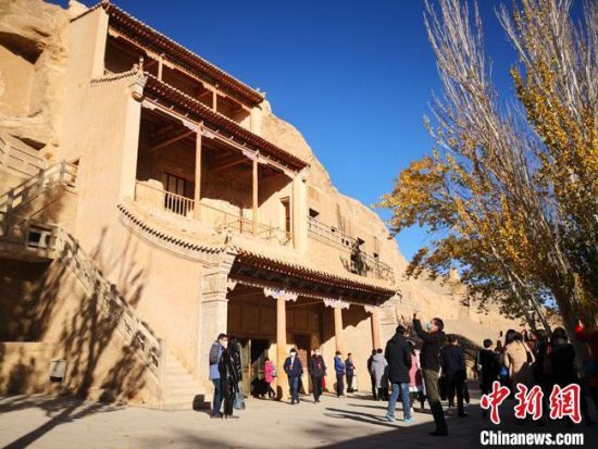 圖為敦煌莫高窟藏經(jīng)洞。(資料圖) 馮志軍 攝