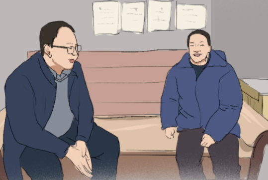 手繪丨追憶邱軍：扎根泥土，他把生命永遠(yuǎn)定格在扶貧路上