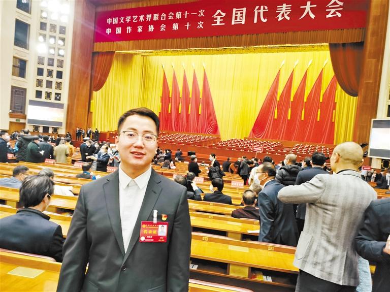 【聚焦2022甘肅兩會】網(wǎng)絡(luò)文學(xué)作家胡說：不負(fù)初心，寫有意義的文字