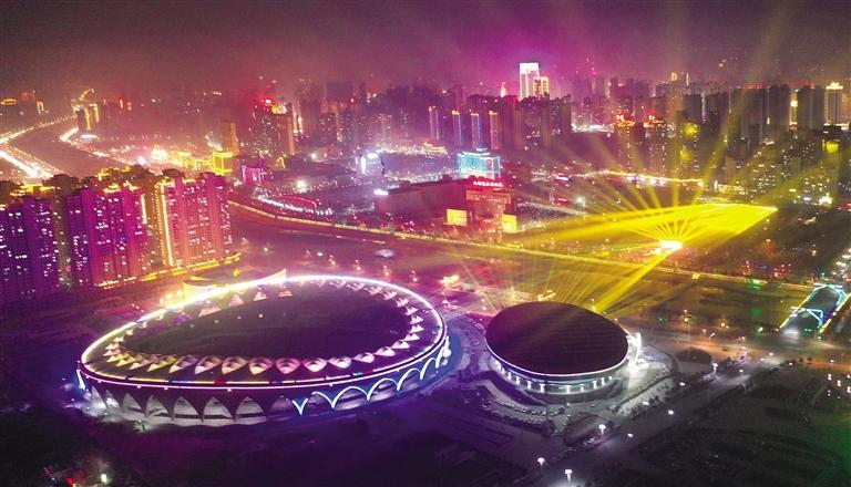 臨夏市加大城市綠化、亮化、美化、花化力度