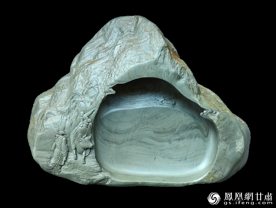 洮硯石質(zhì)細潤堅實，潑墨如油不損毫，書寫流利生輝。資料圖