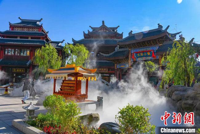 圖為嘉峪關(guān)方特歡樂世界。(資料圖) 趙海宏 攝