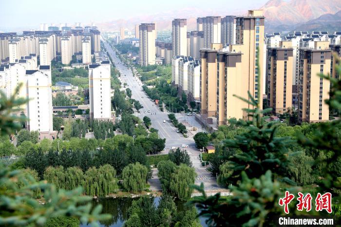 圖為樂都朝陽山片區(qū)?！⊙Φ?攝