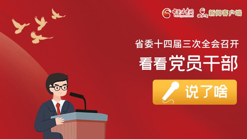 圖解|事關(guān)甘肅省委十四屆三次全會，黨員干部這么說！