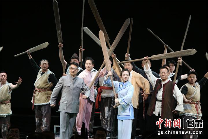 圖為演出劇照。甘肅省隴劇院供圖